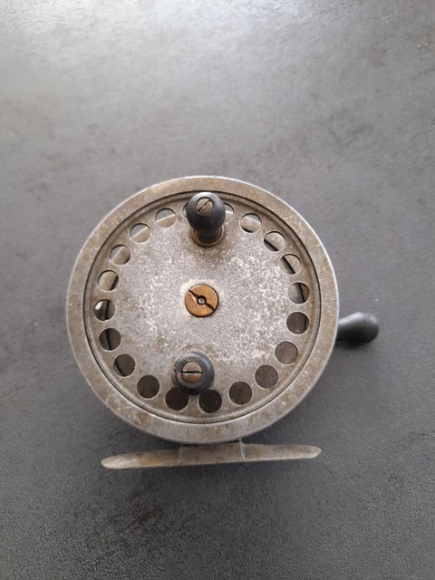 Ancien Moulinet De Pêche A Elde Type 50 – Occasion – Noir