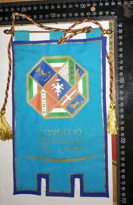 CREST GAGLIARDETTO CONSIGLIO REGIONALE DEL LAZIO RARITÀ!!! 