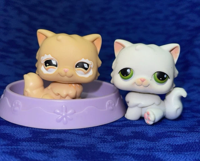 Lps Persian Cat Rainbow Littlest Pet Shop Persian Cat LPS Gray