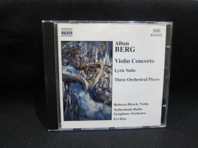 Berg - Violin Concerto/Lyric Suite/Three Orchestral Pieces - NM - New Case!!!