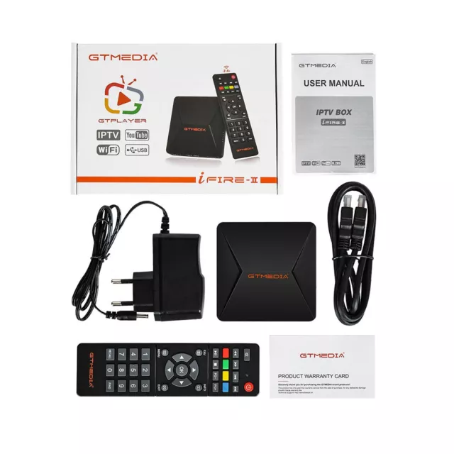 GTMEDIA IFIRE2 Receiver Box Digital Television Set Top Box 1080P (H.265) TV Box