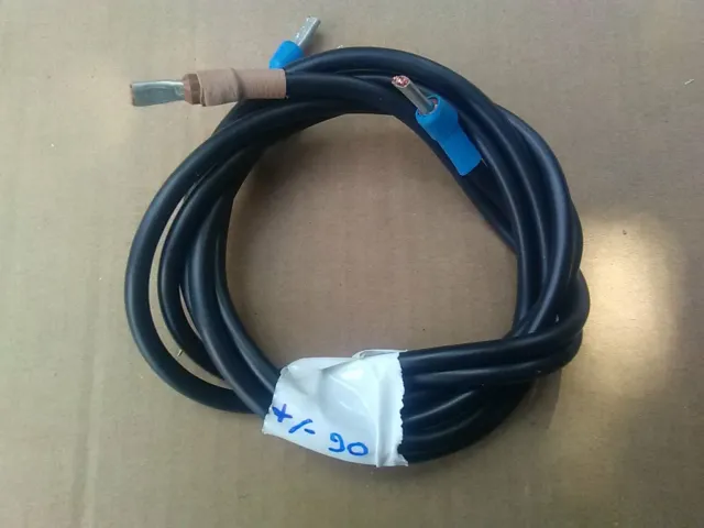 2 x 90cm : fils / cable d alimentation HO7-VK 10 mm² souple + embouts
