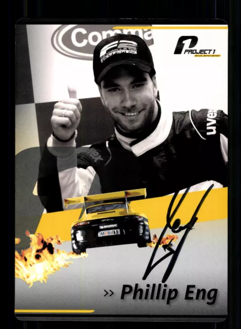 Philip Eng Autogrammkarte Original Signiert Motorsport + A 234397