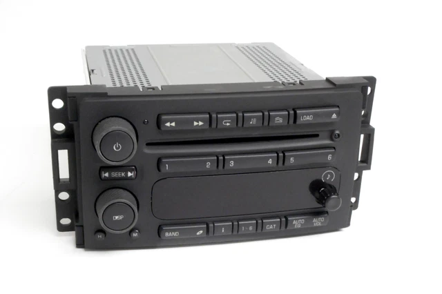 2005 Saab 9-7X 6 Disc Player AMFM Radio Receiver BLEM Part Number: 15774309