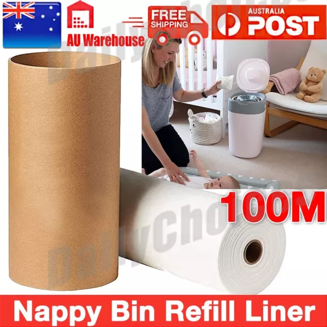 Nappy Bin Refill Kit for compatible with Tommee Tippee Sangenic refills 100 400