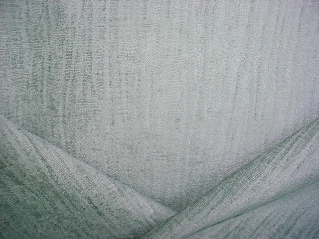 4-3/4Y Kravet Lee Jofa Seafoam Textured Chenille Strie Upholstery Fabric