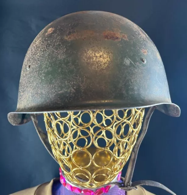 Militaria Alter Stahlhelm WK2