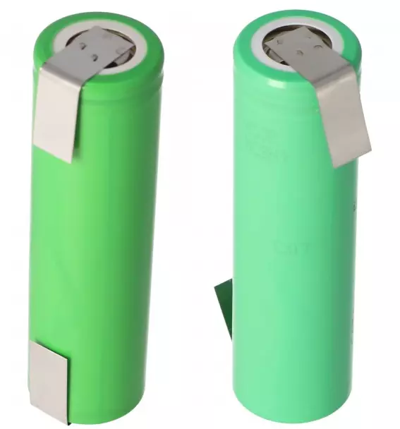 INR Li-Ion Akku 3,7V 2600mAh Lithium-Ionen Lötfahne U Z Isolierung