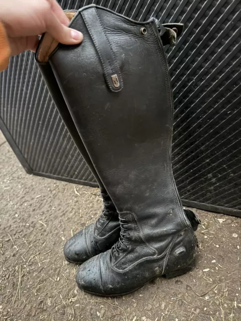 Tredstep Da vinci Long leather riding boots size 4 SR