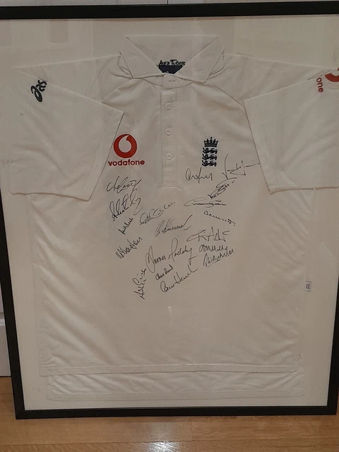 Photo Autographiée D'Allan Lamb (cricket) - Signature Authentique UACC RD - Avec Certificat