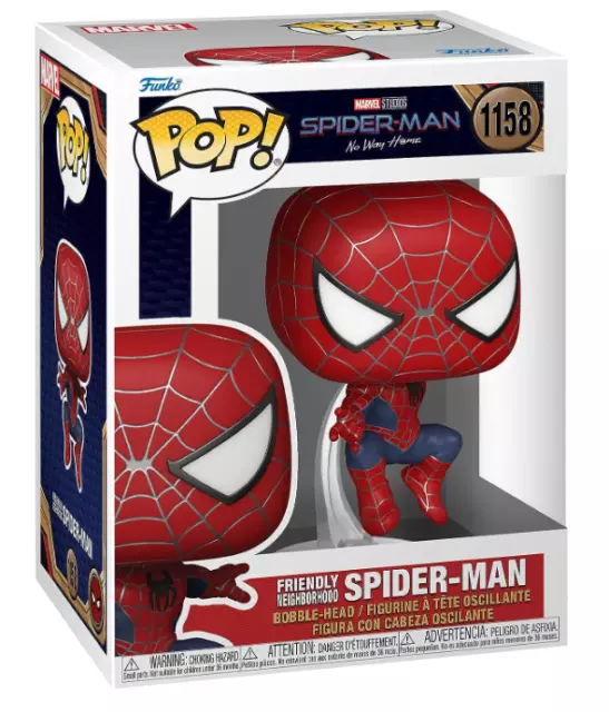 Funko Pop Marvel - No Way Home Friendly Neighborhood SpiderMan Free Shipping