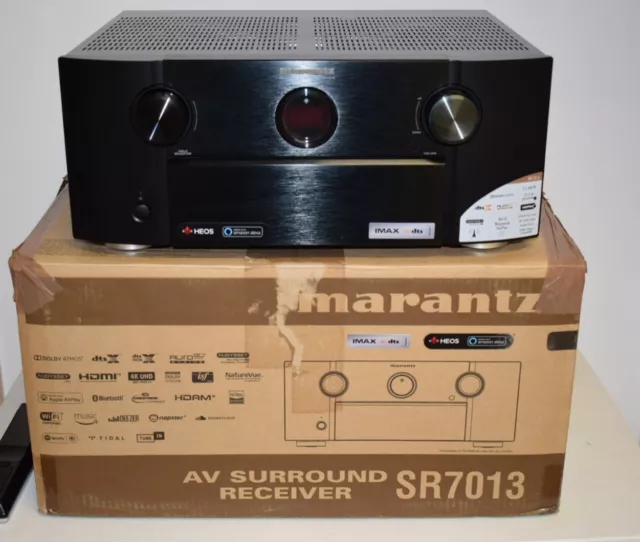 Marantz SR7013 Auro 3D 9.2 AV-Receiver HEOS DTS:X Dolby Atmos IMAX schwarz OVP