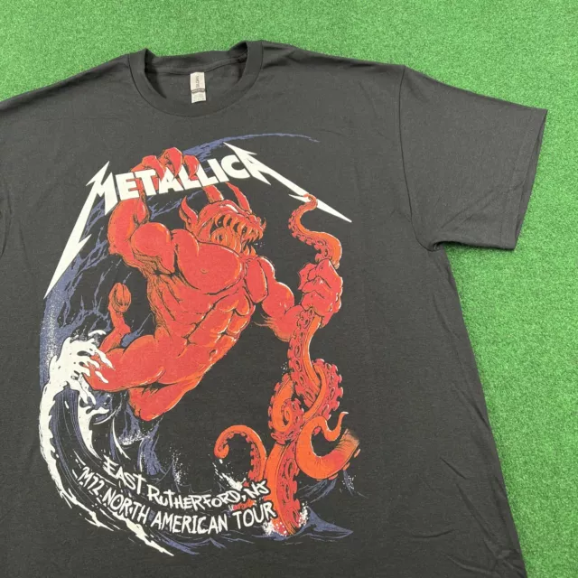 Metallica Band Metal Tour 2023 2024 Event T-Shirt Black Fullsize S-3XL