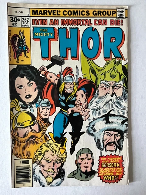 The Mighty Thor #262 Marvel Comics 1977 VG