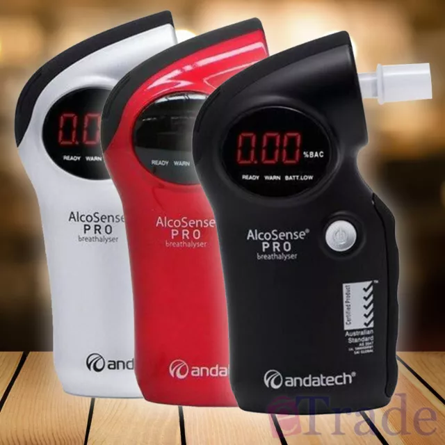 ANDATECH AlcoSense Pro Breathalyser Professional Alcohol Breath Test