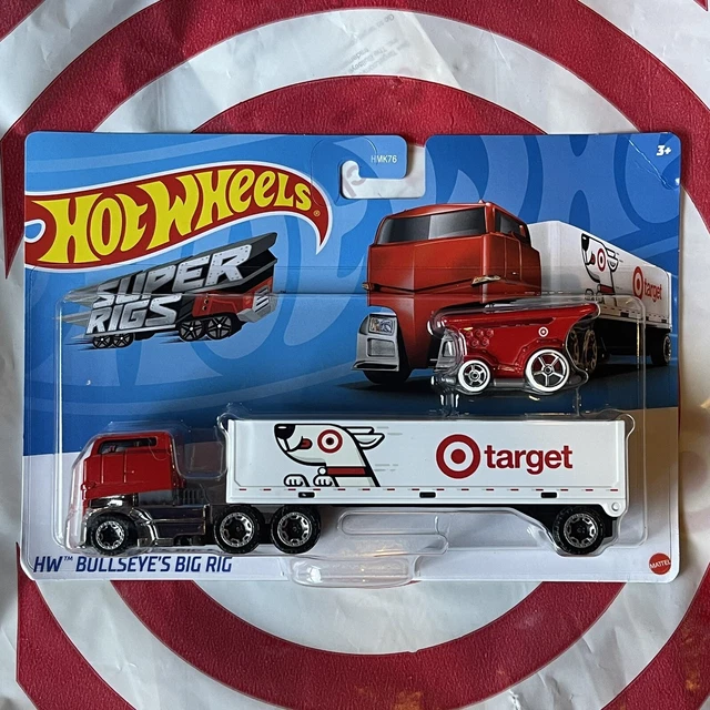 HOT WHEELS TARGET Bullseye’s Big Rig Truck Vehicle Target Exclusive 🎯