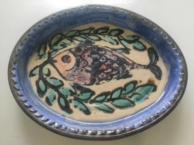 Plato de Cerámica Pintada A El a Mano De Daniella Mano Pintado Cerámica Plato