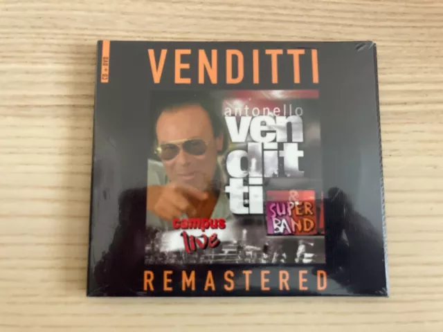 Antonello Venditti _ Campus Live _ CD + DVD Album Remastered _ 2011 SIGILLATO