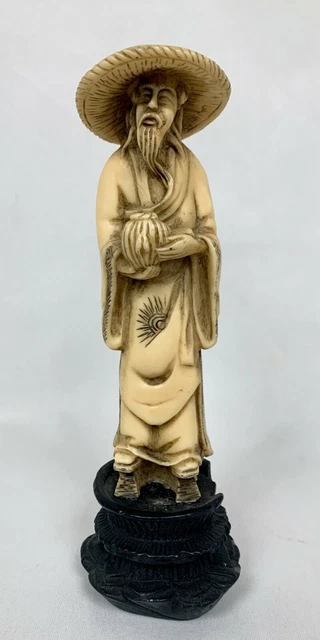Statue de Bouddha - Décoration - Résine Synthétique - Couleur Bronze