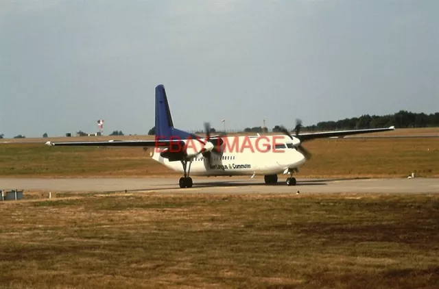Photo  Ph-Jxm Fokker 50 Aer Lingus East Midlands 25-08-1995