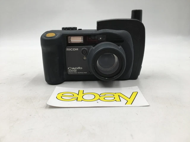 Ricoh Caplio 500SE W 8.1MP Digital Camera Rugged Waterproof Tested Free Shipping