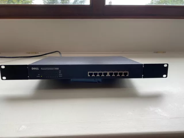 Dell PowerConnect 2508 10/100/1000 Mbps 8 Port Network Switch