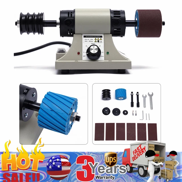 LEATHER POLISHING MACHINE Electric Edge Grinding Burnishing Machine