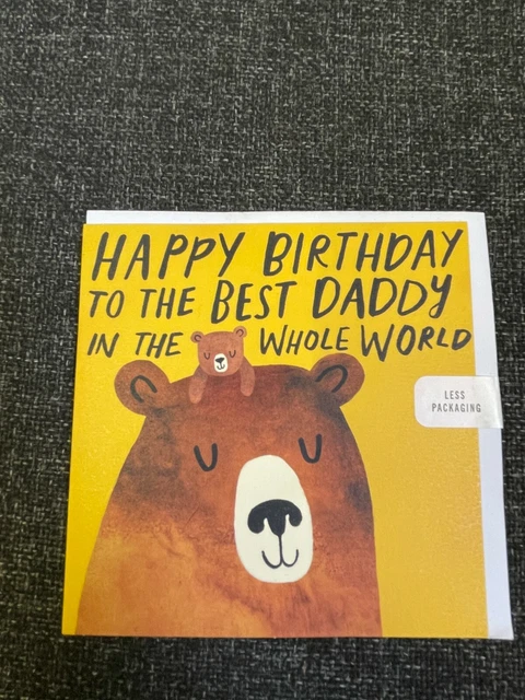 Buon Compleanno Al Miglior Papà, Biglietto Di Compleanno Di Piccole Cose