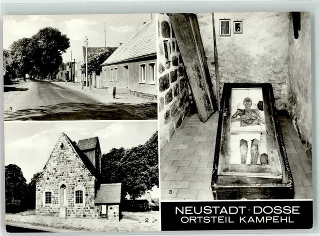39390626 - 1900 Neustadt OT. Kampehl Wehrkirche Gruft Leichnam Ritter von