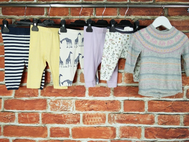 PACCHETTO BAMBINA ETÀ 3-6 MESI ZARA NEXT ecc LEGGINGS SET ABITO LAVORATO A MAGLIA 68CM