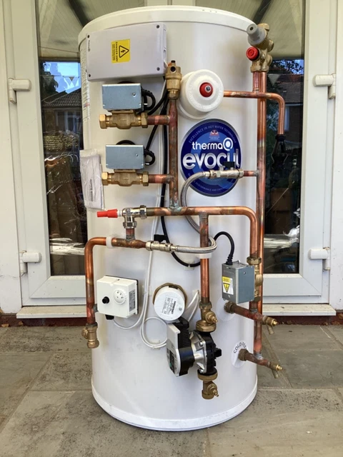 THERMAQ EVOCYL INDIRECT pre-plumbed twin zone unvented cylinder 150L  £800.00 - PicClick UK