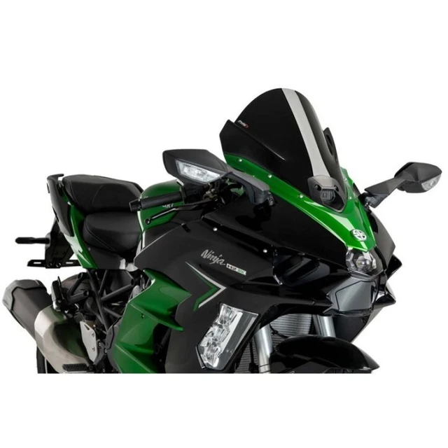 Bulle Racing Puig 4366N Noir - Pour Yamaha FZ6 Fazer S2 2007-2010 - Acrylique 3 Mm, Profil Arrondi TÜV - 6