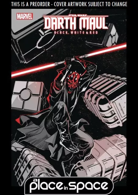 (Wk26) Star Wars: Darth Maul Black, White & Red #3A - Preorder Jun 26Th