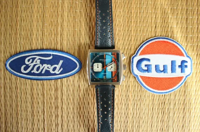 Gulf Ford Race Team Driver Crew Sponsor Limited Availability Gift Watch Box Set