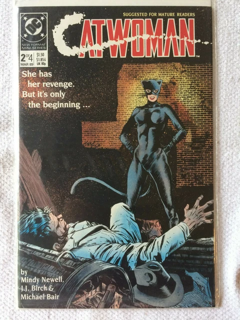 Catwoman #2 (of 4) Mini-Series 1989 VF+/NM DC Comics MA