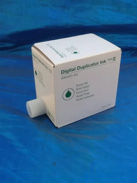 DIGITAL DUPLICATOR GREEN INK by RICOH CO, LTD- GREEN INK TYPE II  Church Sale