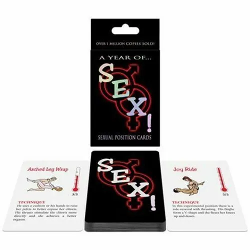 SEX! CARD GAME Adult Playing Cards 100 000 Fantasies Couples Gift A Year Of 2