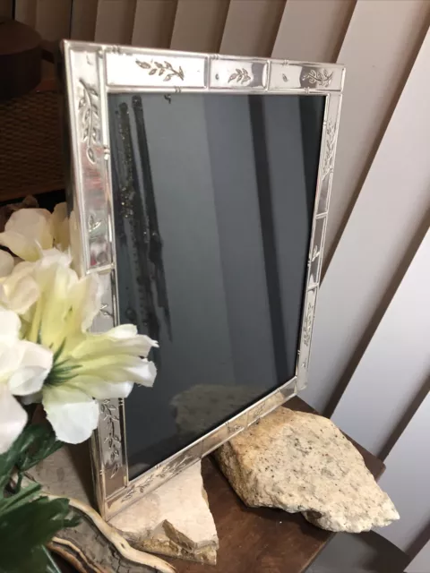 2002 TIFFANY & CO. Sterling 925 Rectangle Repousse Picture Frame 8" x 10" SPAIN 2002 TIFFANY & CO. Sterling 925 Rectangle Repousse Picture Frame 8" x 10" SPAIN