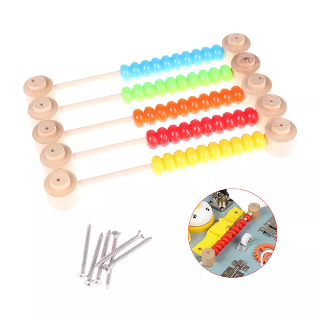 Busy Board DIY Accessories Abacus Beads Pick Beads Baby Busyboard  Toy DI BH