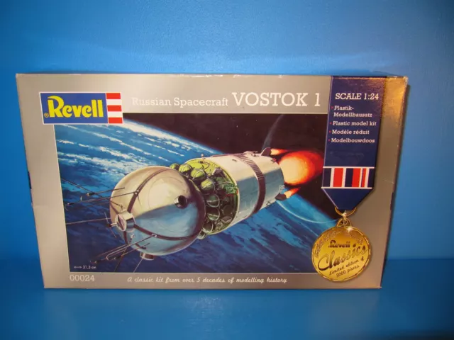 Revell 1:24 Raumschiff Vostok /  Wostok - 1 No. 00024 in OVP #B137