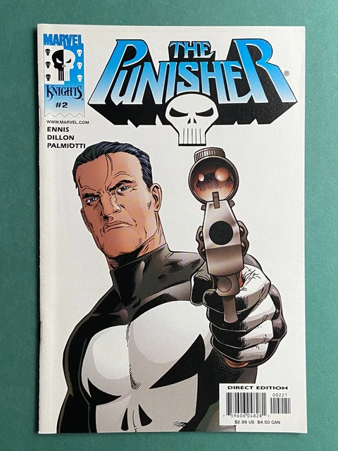 The Punisher Vol 3 #2 Marvel Knights - Ennis, Dillon, Palmiotti -  2000 - NM