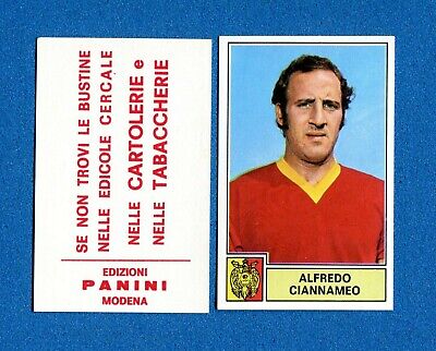 FIGURINA CALCIATORI PANINI 1971/72 CATANZARO BERTONI OTTIMA NUOVA 