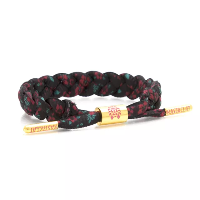 Brand New RASTACLAT Poinsettia Floral Exclusive Shoelace Bracelet