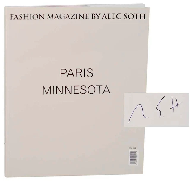 Alec SOTH, Pamela Golbin / FASHION MAGAZINE Signed First Edition 2007 #183721