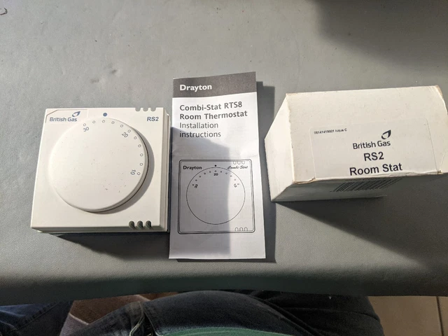 DRAYTON RTS8 COMBI-STAT room thermostat 24028 £9.99 - PicClick UK