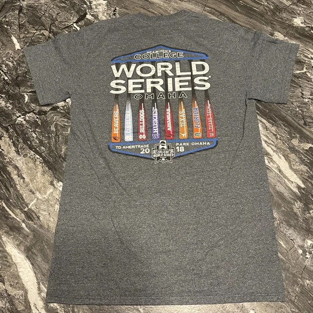 2018 NCAA College World Series Souvenir T-Shirt S Oregon State Beavers Shirt CWS