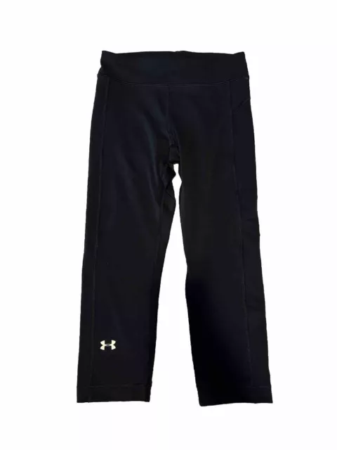 Under Armour HeatGear Compression Crop Leggings Capri Yoga Pants Women's Size XS