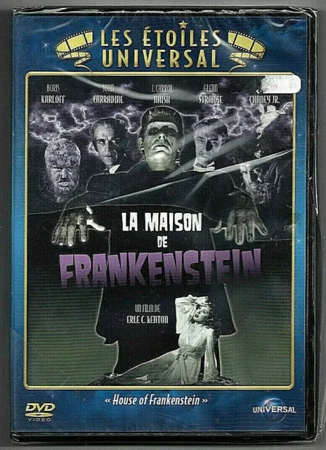 Dvd - La Maison De Frankenstein (Boris Karloff / John Carradine) Fantastique