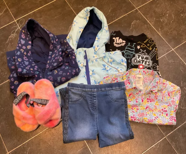 6 articoli pacchetto misto abbigliamento ragazze età 5-7