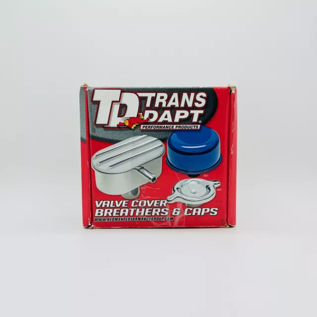 TRANS-DAPT 4802 Chrome Push-On Breather